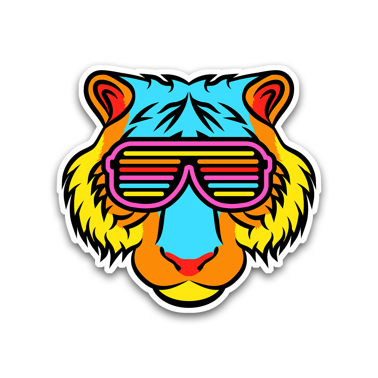 Tiger Sticker